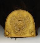 Photo 2 : BONNET À POILS DE FUSILIERS D'INFANTERIE DE LA GARDE ROYALE, modèle 1816, Restauration. 27645