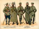 Photo 3 : RUHL. DIE GRAUGRÜNEN FELDUNIFORMEN DER RUSSISCHEN ARMEE (1914).