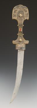 Photo 3 : DAGGER FROM NORTH AFRICA, late 19th century. 32181-4