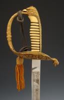 Photo 5 : SABRE D'OFFICIER DE LA MARINE ROUMAINE, Début XXème siècle. 32663