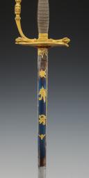 Photo 7 : SWORD OF THE SECOND COMPANY OF THE KING'S MILITARY HOUSE MOUSQUETAIRES (Black Musketeers), model 1814, Restoration period. 30044