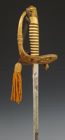 Photo 7 : SABRE D'OFFICIER DE LA MARINE ROUMAINE, Début XXème siècle. 32663