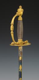 Photo 8 : SWORD OF THE SECOND COMPANY OF THE KING'S MILITARY HOUSE MOUSQUETAIRES (Black Musketeers), model 1814, Restoration period. 30044