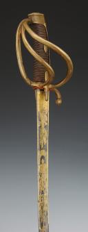 Photo 8 : LIGHT CAVALRY OR ARTILLERY OFFICER'S SABRE, First Empire. 32695