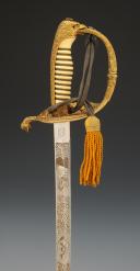 Photo 8 : SABRE D'OFFICIER DE LA MARINE ROUMAINE, Début XXème siècle. 32663