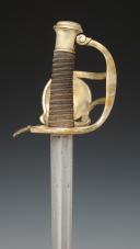 Photo 10 : MUSKETEER SWORD FROM THE KING'S MILITARY HOUSE, 2nd COMPANY, Black Musketeers, model 1814, Restoration. 30050