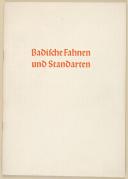 Photo 1 : KARLSRUHE " Badifche Fahnen und Standarten " – 1936