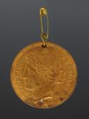 MÉDAILLE EN CARTON ET CUIVRE : SOUVENIR DU TIRAGE AU SORT CLASSE 1893, Troisième République. 18906-24