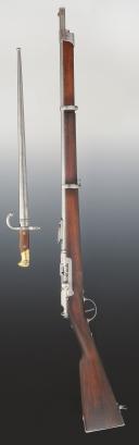 REPEATING RIFLE WITH KROPATSCHEK SYSTEM, model 1878 Marine, Third Republic. 32137