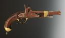 PISTOLET DE CAVALERIE, modèle 1822 T BIS, Second Empire. 32556