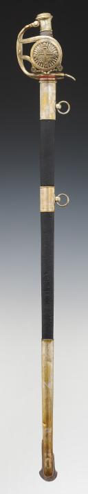 Photo 2 : MUSKETEER SWORD FROM THE KING'S MILITARY HOUSE, 2nd COMPANY, Black Musketeers, model 1814, Restoration. 30050