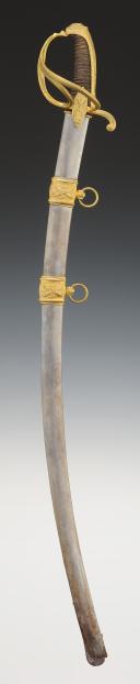 Photo 2 : OFFICER'S CAVALRY ARTILLERY SABER, First Empire. 30188.