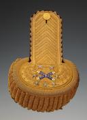 Photo 2 : PAIR OF EPAULETTES OF MARSHAL OF FRANCE GABRIEL MOLITOR, July Monarchy. 30832