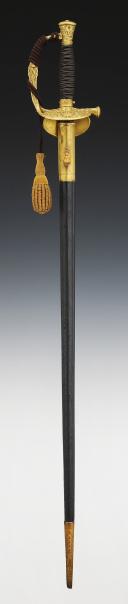 Photo 3 : INFANTRY OFFICER'S SWORD OF THE IMPERIAL GUARD, model 1860, Second Empire. 29599R