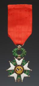Photo 3 : KNIGHT'S CROSS OF THE LEGION OF HONOR, 1871-1946, Third Republic. 30398