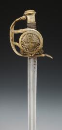Photo 5 : MUSKETEER SWORD FROM THE KING'S MILITARY HOUSE, 2nd COMPANY, Black Musketeers, model 1814, Restoration. 30050