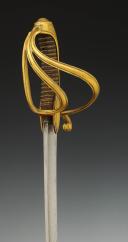 Photo 5 : LIGHT CAVALRY OFFICER'S SABER, Restoration period. 32694