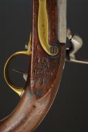 Photo 6 : PISTOLET DE CAVALERIE, modèle 1822 T BIS, Second Empire. 32556