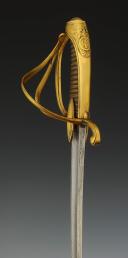 Photo 7 : LIGHT CAVALRY OFFICER'S SABER, Restoration period. 32694