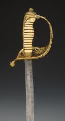 Photo 7 : SABRE D'OFFICIER DE LA MARINE DE L'EMPIRE OTTOMAN, Seconde moitié du XIXème siècle. 32665