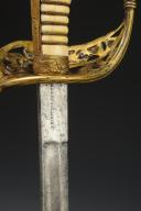 Photo 8 : SABRE D'OFFICIER DE LA MARINE DE L'EMPIRE OTTOMAN, Seconde moitié du XIXème siècle. 32665