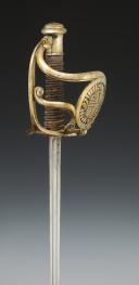 Photo 9 : MUSKETEER SWORD FROM THE KING'S MILITARY HOUSE, 2nd COMPANY, Black Musketeers, model 1814, Restoration. 30050