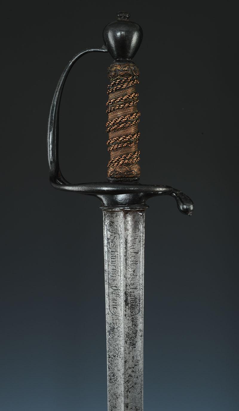 Épée de cavalier de Hesse acier trempé