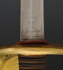Photo 11 : OFFICER'S SABER FROM THE 2nd CUIRASSIER REGIMENT KNOWN AS "CUIRASSIERS OF THE DAUPHIN", Restoration period. 32707