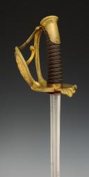 Photo 12 : OFFICER'S SABER FROM THE 2nd CUIRASSIER REGIMENT KNOWN AS "CUIRASSIERS OF THE DAUPHIN", Restoration period. 32707