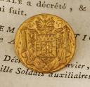 MARSHAL DAVOUT'S LIVERY BUTTON, First Empire. 26774