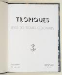 Photo 1 : Tropiques, revue des troupes coloniales 