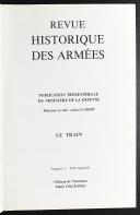 Photo 2 : LE TRAIN :  170 ANS D'HISTOIRE, NUMÉRO SPÉCIAL REVUE HISTORIQUE DES ARMÉES.
