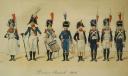 Photo 2 : PAIRE DE DESSINS AQUARELLÉS : 3ème RÉGIMENT D'INFANTERIE 1812 - DIVISION OUDINOT 1805, XXème SIÈCLE