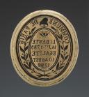 Photo 2 : WAX SEAL OF THE COMMUNE OF PARIS, 1792, Revolution. Item number 26073.