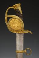 Photo 2 : OFFICER'S SABER FROM THE 2nd CUIRASSIER REGIMENT KNOWN AS "CUIRASSIERS OF THE DAUPHIN", Restoration period. 32707
