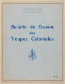 Photo 4 : " Bulletin de guerre de l'armée coloniale " – " Bulletin de guerre des troupes coloniales "- (1944-1945)