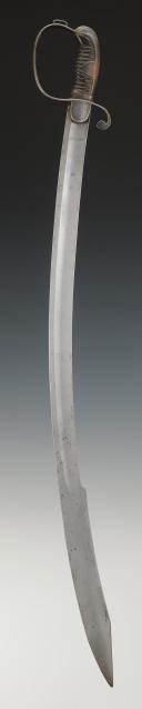 Photo 4 : SABER LIGHT CAVALRY TROOP, “Pipe-back” light cavalry sword c. 1800-1821, model 1796, early 19th century. 22049