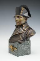 Photo 4 : RAPHAËL NANNINI : BUSTE DE NAPOLÉON Ier en bronze patiné, XXème siècle. 29936