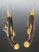 Photo 6 : ARÇON PISTOLS, Model Year 13, France, St Etienne, 1810. First Empire. 34614.
