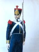 Photo 7 : PLAQUE DE SHAKO D'OFFICIER D'INFANTERIE DE L'ARMÉE ESPAGNOLE, modèle 1828, règne d'Isabelle II.