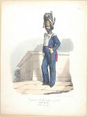 Photo 1 : BELLANGÉ (Hippolyte) - CAPITAINE DE GRENADIERS À PIED DE LA GARDE ROYALE, 1825.