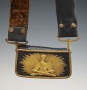 OFFICER'S CAVALRY ARTILLERY POUCH OF THE IMPERIAL GUARD, 1854 model, Second Empire. 27732
