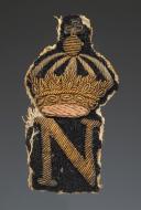 ORNEMENT DE RETROUSSIS POUR HABIT DE LA GARDE IMPÉRIALE, Premier Empire. 32837