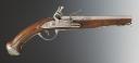 ARÇON PISTOL, model of the French Gendarmerie. Former Monarchy, reign of Louis XVI, 1772. 34615.