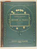 Photo 1 : J. Bainville  Histoire de France 