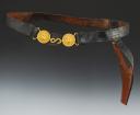 Photo 2 : CAVALRY OFFICER'S SWORD BELT, Second Empire. 26927