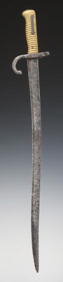 Photo 2 : CHASSEPOT SABER BAYONET, model 1866, Second Empire. Inventory number 29937.