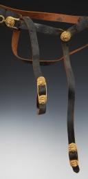 Photo 2 : GERMAN LIGHT CAVALRY OFFICER'S BELT, Second half of the 19th century. 26329
