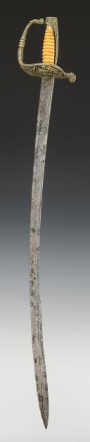 Photo 2 : OFFICER'S SABRE OF THE ADMINISTRATIVE CORPS OF THE DUTCH NAVY, Second half of the 19th century. 32650