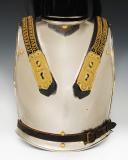 Photo 3 : HELMET AND BREATHER OF AN OFFICER OF CUIRASSIERS, model 1872 modified 1874, Third Republic. 26373/26374